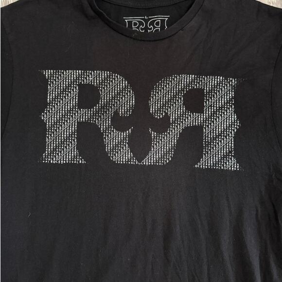 Rock Revival Men’s Large Black Logo Graphic T-Shirt - Picture 4 of 9